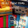 Staples Back to School Deals thru 8/17 + Look at Everything I Got for a PROFIT!