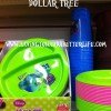 Disney Dinnerware at Dollar Tree | Monsters U, Minnie Mouse and more