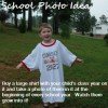 First Day of School Picture Idea | Our PreK and K Picture Comparison