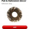 Target: 20% off Fall and Halloween Decor Cartwheel Coupon!