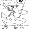 FREE Personalized Pirate Coloring Sheet for Kids
