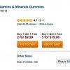 Children’s Gummies Multivitamins as low as $4.00 each SHIPPED