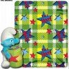 Christmas Deal! Smurf Plush Toy with Fleece Throw $7.98 SHIPPED