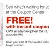 FREE 24ct CVS Acetaminophen at CVS this week!