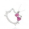 Hello Kitty Rhinestone Necklace $2.99 SHIPPED