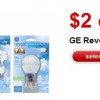 Target: GE Reveal Light Bulbs 4pk just $.64