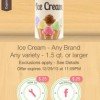 $.50 back on any brand Ice Cream + $1.00 Ibotta Bonus