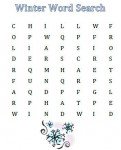 Free Printable Winter Word Searches for the Kids