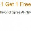 BOGO Spree Sparkling Water Coupon from Common Kindness | Can print once a day