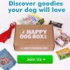 Treat Your Dog with the Happy Dog Box | 50% off + Free Shipping for a limited time