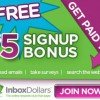 $5 FREE from InboxDollars | Sign up today