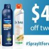 Save $2.00 on Vaseline & St. Ives Spray Lotions