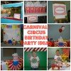 Carnival/Circus Theme Birthday Party Ideas
