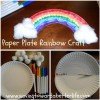 paper plate rainbow craft