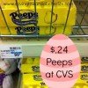 Hurry! $.24 Peeps at CVS through Wednesday