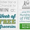 Sweepstakes: Win a FREE Week of Groceries ($250 value)