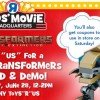 FREE Transformers Event at Toys R Us on 6/28