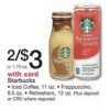 Walgreens: $.50 Starbucks Iced Coffee and Refreshers Singles (thru 6/14)