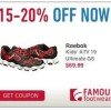Famous Footwear: 15% off Coupon valid 10/4 to 10/13