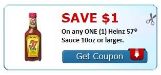 $1.00 off Heinz 57 Sauce (and my favorite Heinz 57 Recipe)
