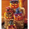 Amazon: 4 LED Color-changing Ceramic Halloween Pumpkins $14.04