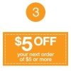 HOT!  $5 off $5+ purchase from Amazon
