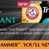 FREE Sample: Arm & Hammer Truly Radiant toothpaste