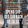 Small Business Saturday on 11/29 + $10 credit for American Express cardholders