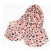 Pink Heart Chiffon Scarf $2.46 SHIPPED