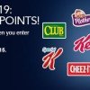 Kellogg’s Family Rewards: 400 Bonus Points when you enter 4 Product Codes