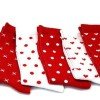 Six Pairs Valentine Socks $9.99 SHIPPED