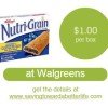 Walgreens: Nutri-Grain Bars for just $1 this week (thru 1/24)