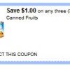 Dole Fruit $.25 per can or LESS at Walmart!