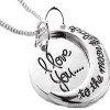 I Love You To The Moon and Back Pendant $8.99 SHIPPED