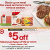 Target: $5/$25 Fresh, Frozen and Deli Meat Purchases