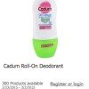 Toluna: NEW Product Review | Cadum Roll On Deodorant