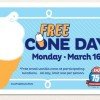 Dairy Queen: FREE Ice Cream Cone on 3/16