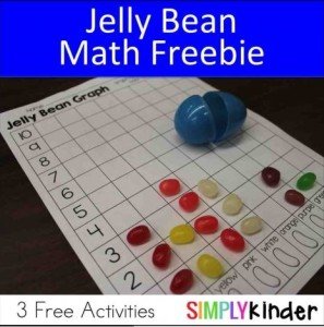 FREE Jelly Bean Math Printables