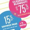 The Children’s Place 75% off Clearance, 15% Savings Pass and $1 Shipping