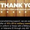 Logan’s Roadhouse: 20% off  Coupon 7/20-7/23