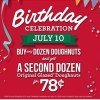 Krispy Kreme: Buy One Dozen Get One Dozen for $.78 (7/10)
