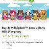 Walmart: MilkSplash Zero Calorie Milk Flavoring $1.74