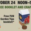Bass Pro Shops: Free Garden Craft on October 24th