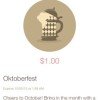 Ibotta: Oktoberfest Bonus thru 10/4