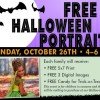 FREE Halloween Portraits at all Portrait Innovations Locations on 10/26