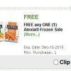 Publix: FREE Alexia Frozen Side Item