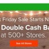 DOUBLE CASH BACK from Ebates on Black Friday