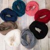 Wide Knit Infinity Scarves $5.99 from BelleChic