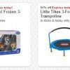 Target: TWO 50% off Toys TODAY only! Little Tikes Trampoline and Frozen Pocket Pops!