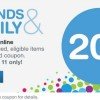 Walgreens Friends and Family 20% off on 12/11 (in-store or online!)